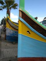 Luzzi-Boote von Marsaxlokk