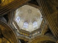 Barcelona – Kathedrale Santa Eulalia – Blick in die Kuppel &ndash; &copy; Marion Kottlos (Eberhardt TRAVEL)