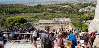 Athen - Abstieg von der Akropolis