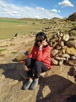 Tungaa - unsere liebe örtliche Reiseleiterin! &ndash; &copy; Andrey Kulikov (Eberhardt TRAVEL)