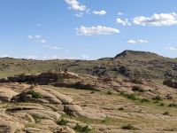 Besichtigung der Baga-Gazryn-Chuluu Felsen-Formation &ndash; &copy; Andrey Kulikov (Eberhardt TRAVEL)