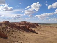 Saurierfundstelle Bayanzag &ndash; &copy; Andrey Kulikov (Eberhardt TRAVEL)