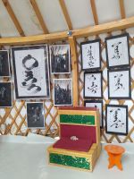 Besuch des Karakorum Museums: Ausstellung der mongolischen Nationalspiele &ndash; &copy; Andrey Kulikov (Eberhardt TRAVEL)