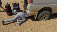 Ein Platten ist ok &ndash; &copy; Rico Manns (Eberhardt TRAVEL)