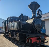 Auf dem Weg zum Zug