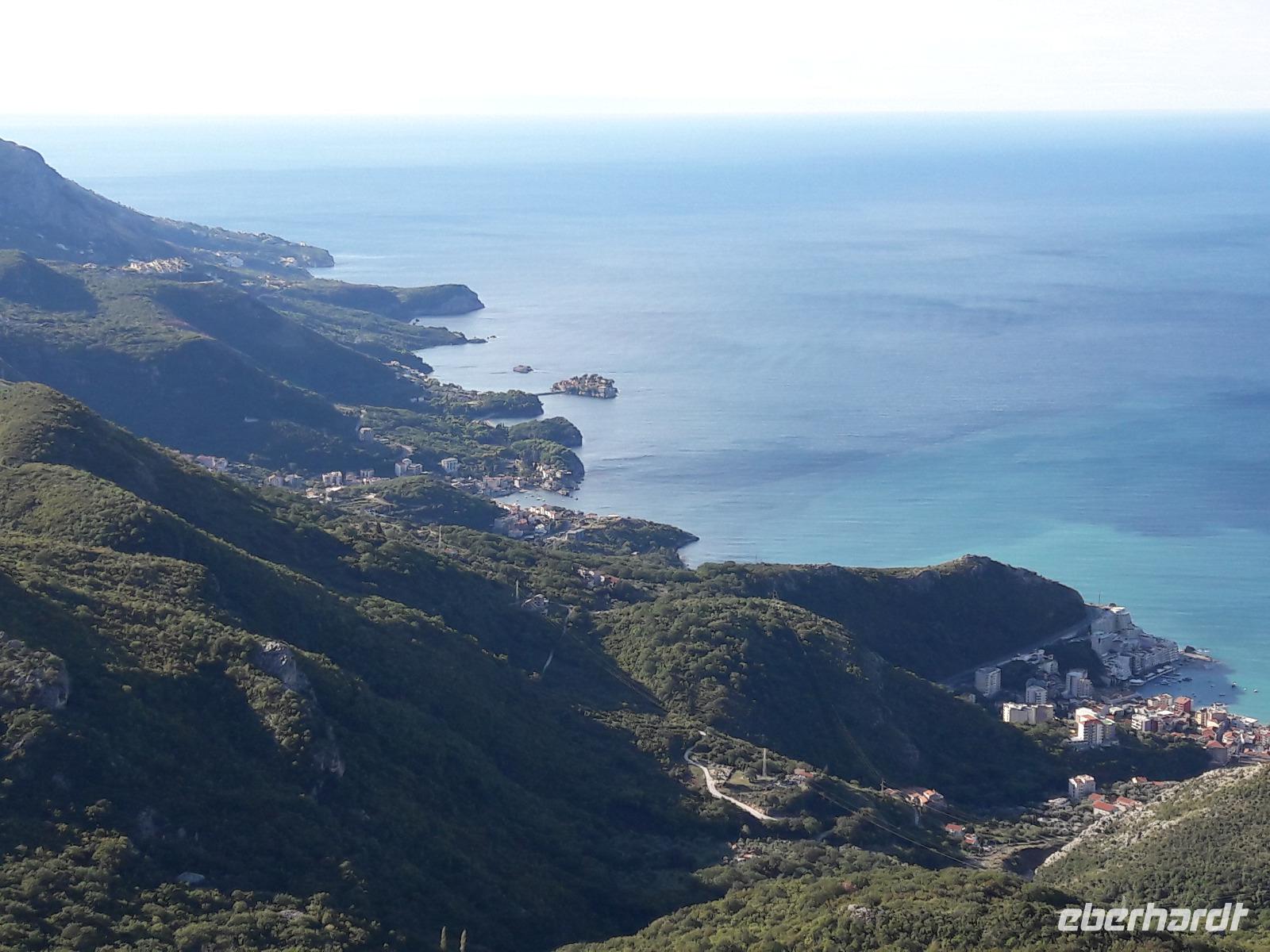 Budva Küste &ndash; &copy; Walburga Lindner (Eberhardt TRAVEL)