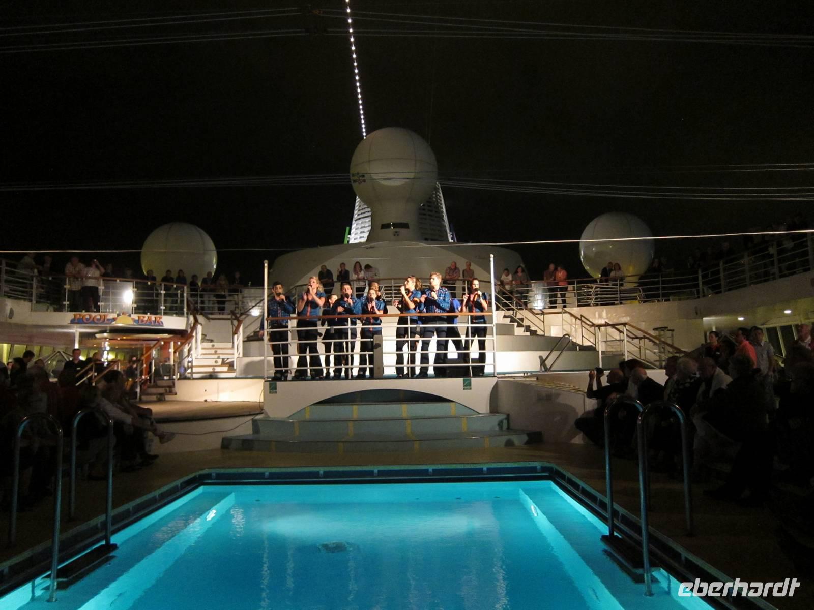 Willkommensshow auf der AIDA &ndash; &copy; Sylvia Ott (Eberhardt TRAVEL)