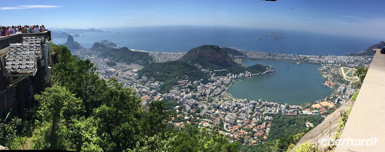 Bild 1 Blick vom Corcovado  &ndash; &copy; Ute Hofmann (Eberhardt TRAVEL)