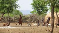 0864 Besuch im Himba-Dorf - &ndash; &copy; Annette Weise (Eberhardt TRAVEL)