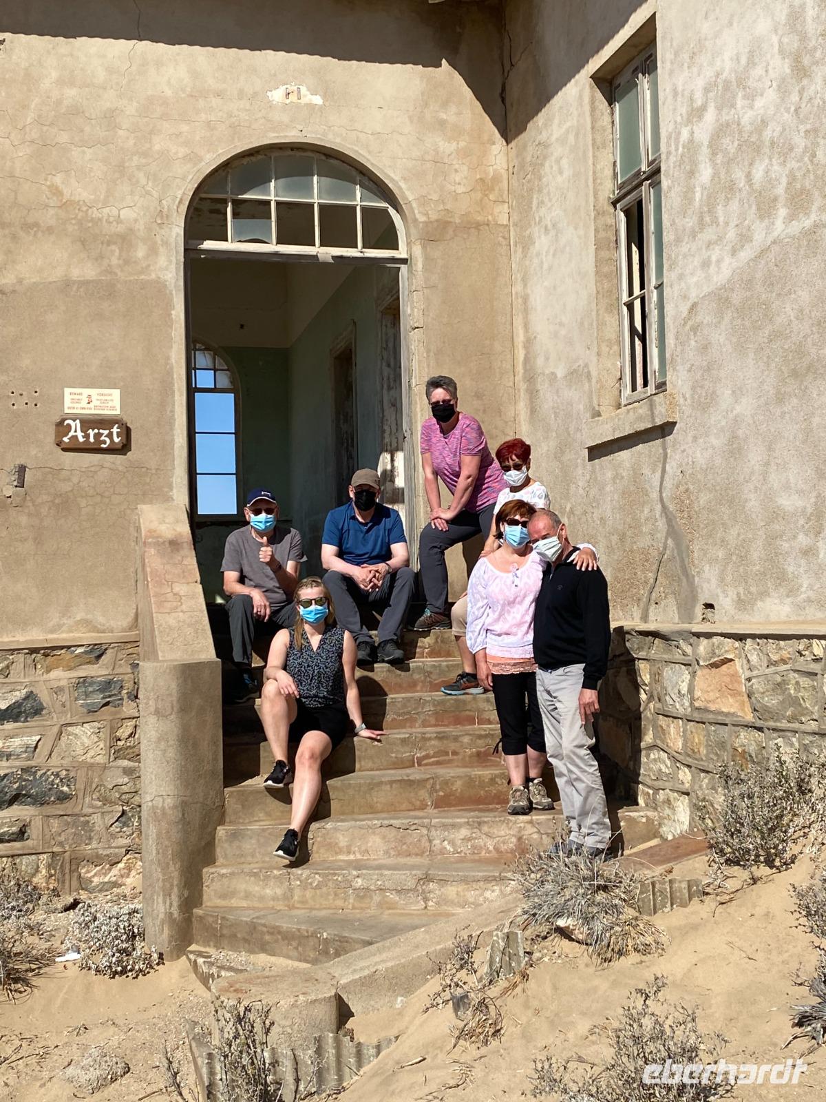 Namibia - beim Arzt in Kolmannskuppe &ndash; &copy; Franziska Barthel (Eberhardt TRAVEL)