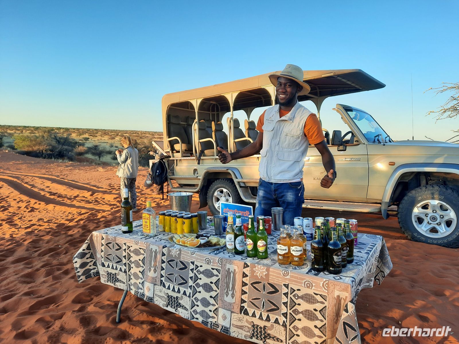 Gondwana Kalahari Park - Sundownerbar &ndash; &copy; Annett Müller (Eberhardt TRAVEL)