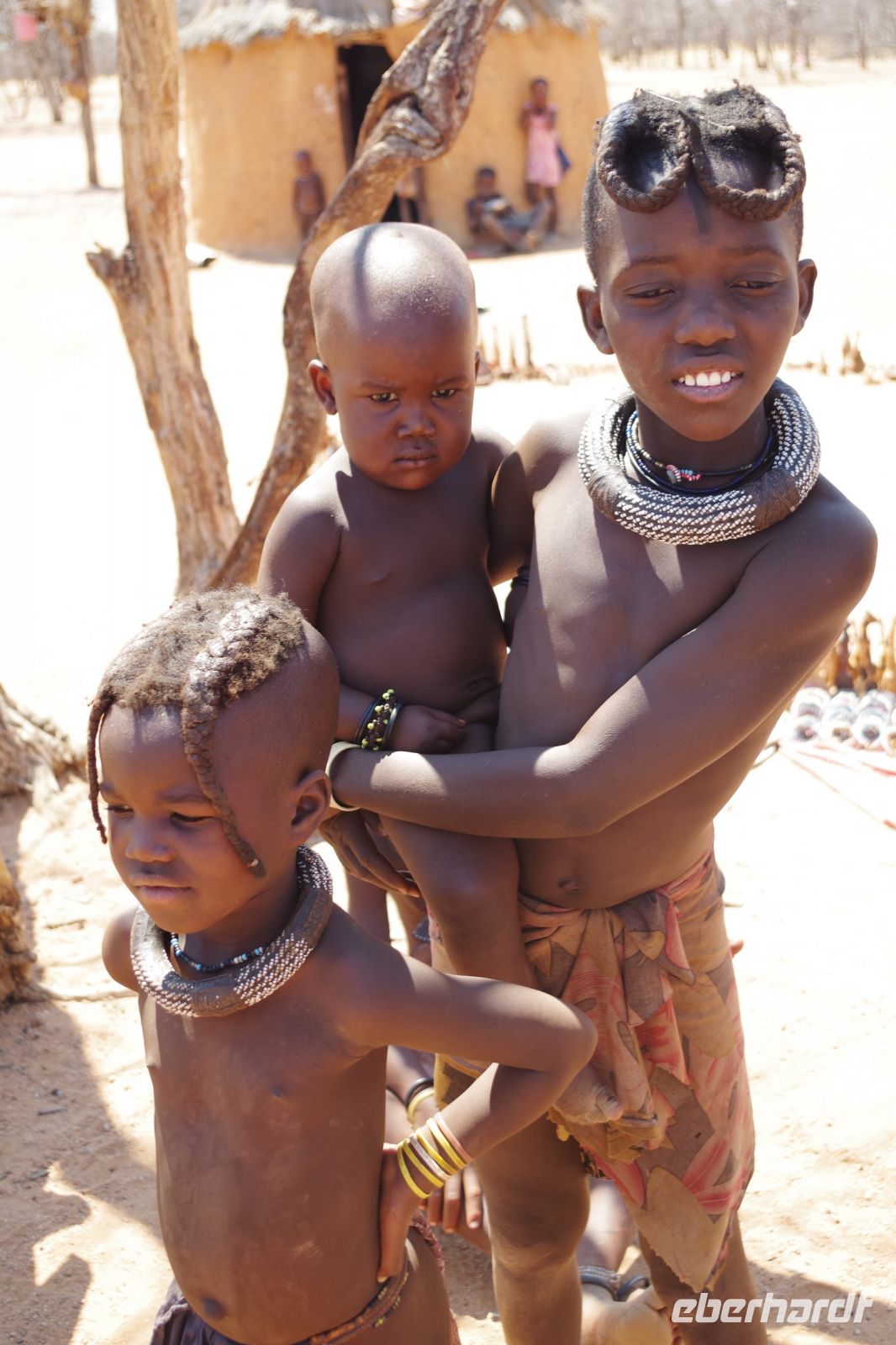 Im Himba Dorf bei Kamanjab &ndash; &copy; Annett Müller (Eberhardt TRAVEL)