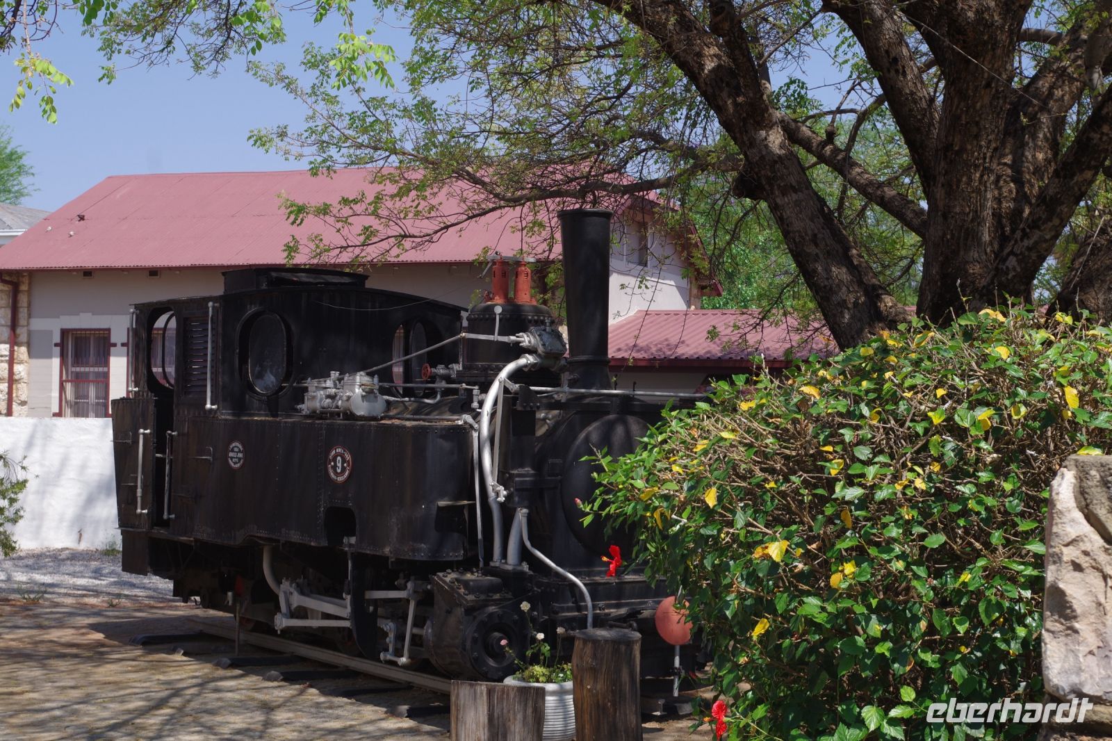 Tsumeb - Museum mit alter Lok &ndash; &copy; Annett Müller (Eberhardt TRAVEL)