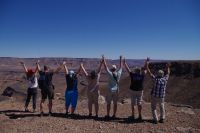 Namibia - Gruppenbild am Fish River Canyon &ndash; &copy; Annett Müller (Eberhardt TRAVEL)