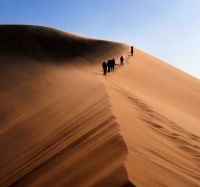 Dünenbesteigung &ndash; &copy; Annett Müller (Eberhardt TRAVEL)