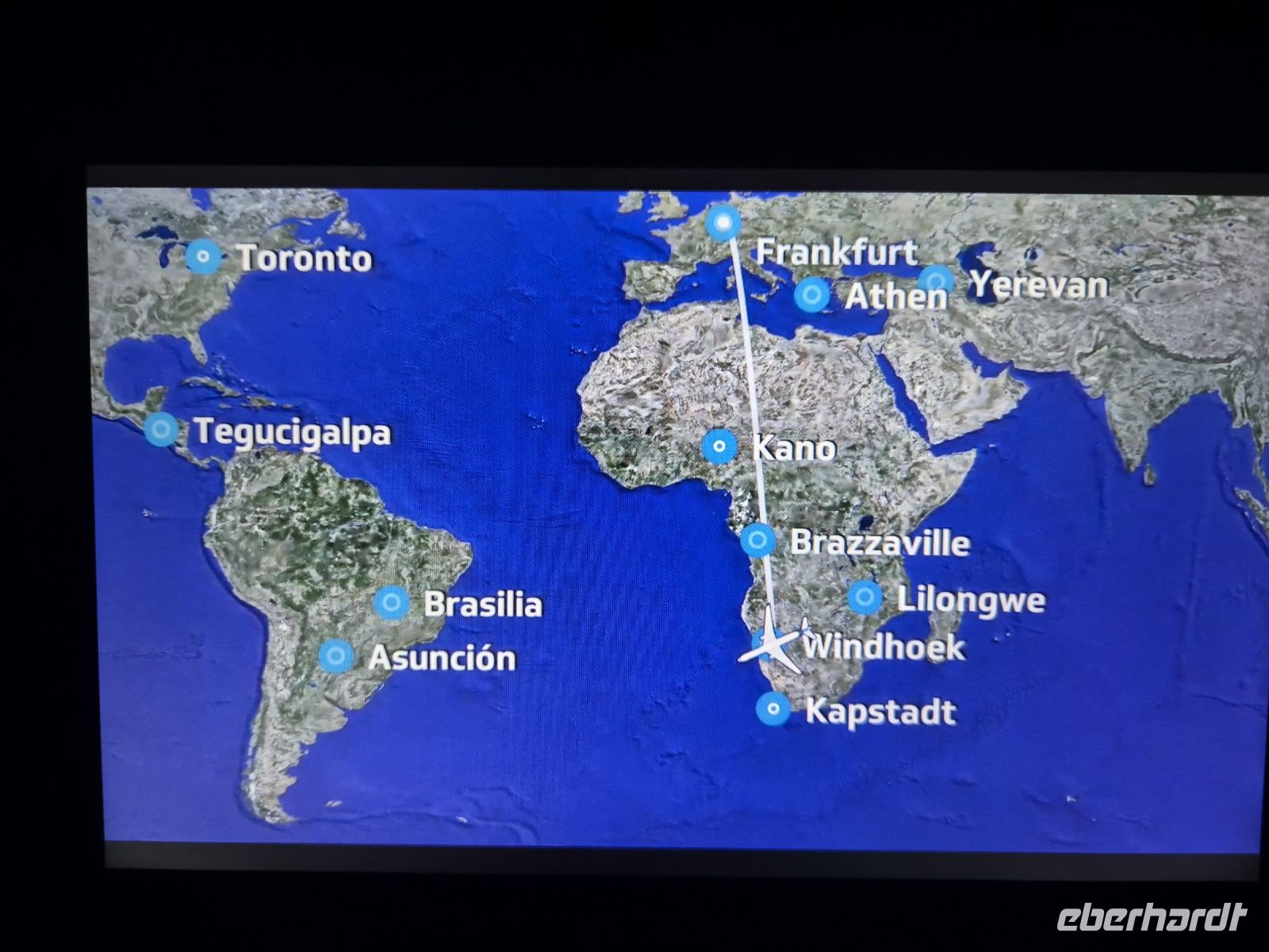 Tag 2 - Flugstrecke &ndash; &copy; Jana Wessendorf (Eberhardt TRAVEL)