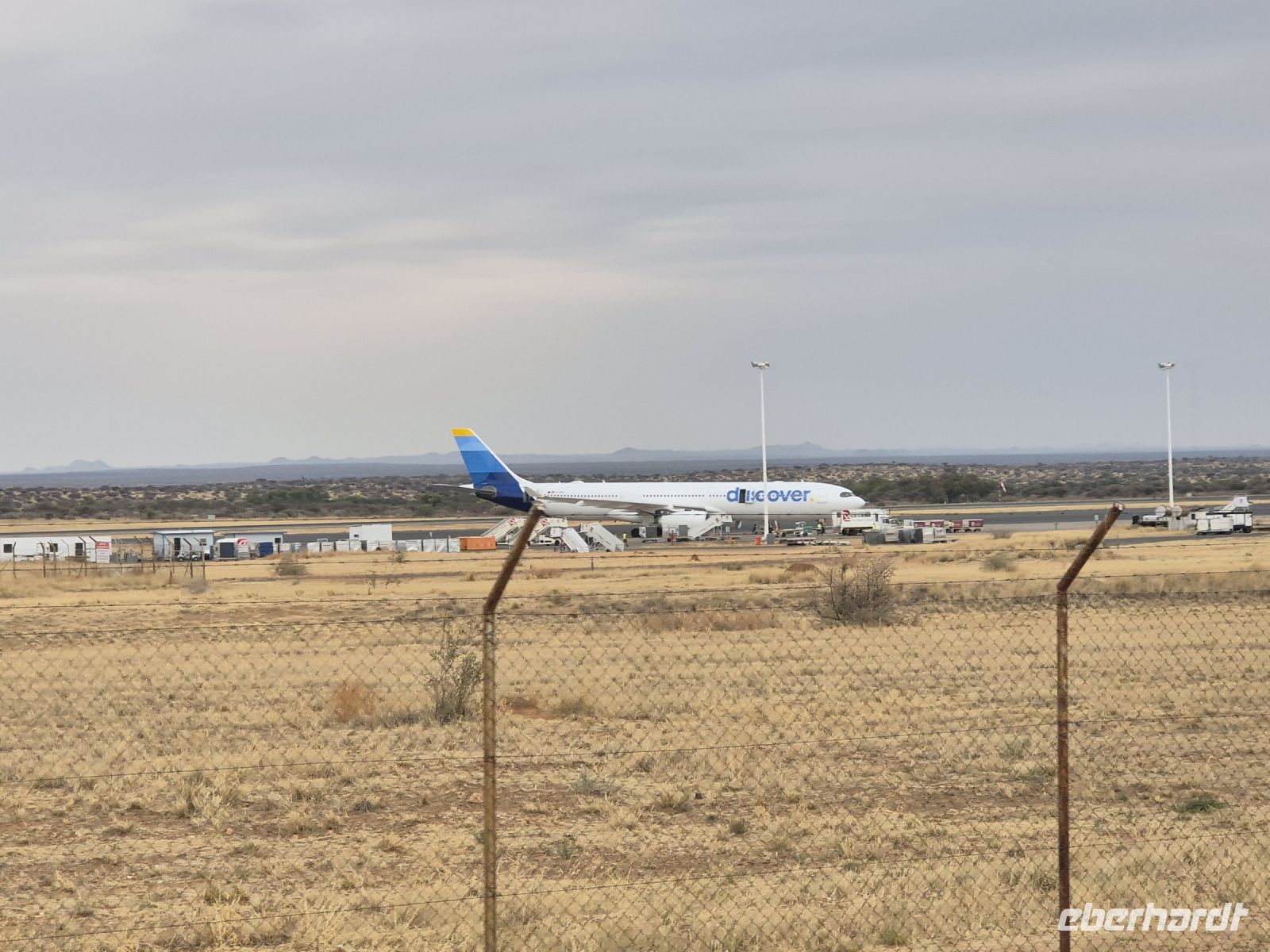 Tag 15 - Windhoek - Unser Flugzeug für die Heimreise &ndash; &copy; Jana Wessendorf (Eberhardt TRAVEL)