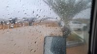 Es regnet! Der schönste Anblick in der Wüste!