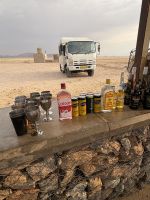 SunDowner bei den Wildpferden &ndash; &copy; Anne Fohlert (Eberhardt TRAVEL)