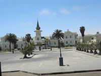 Swakopmund - ehemaliger Bahnhof heute Hotel &ndash; &copy; Annette Weise (Eberhardt TRAVEL)