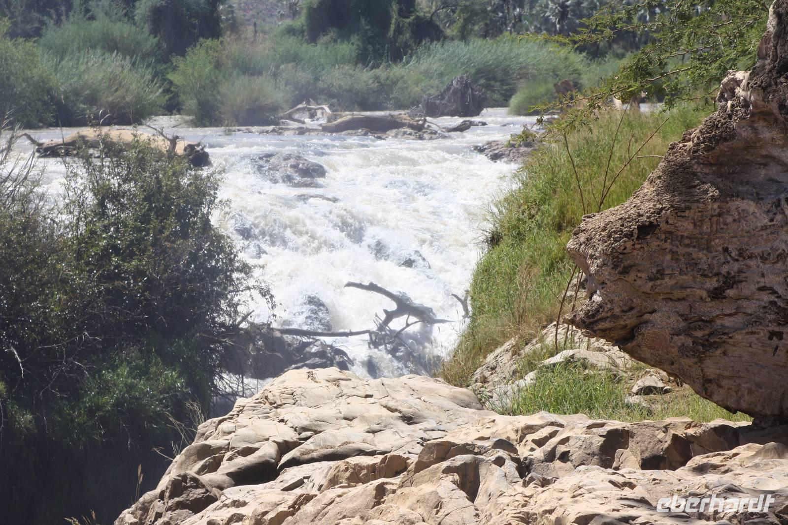 Epupa-Wasserfall &ndash; &copy; Sylvia Sann (Eberhardt TRAVEL)
