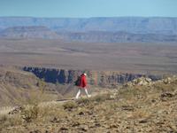 einsame Wandrerin &ndash; &copy; Kathrin Mickan (Eberhardt TRAVEL)