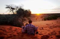 Kalahari Anib Lodge - Sonnenuntergang schauen &ndash; &copy; Annett Müller (Eberhardt TRAVEL)