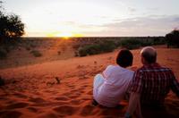 Kalahari Anib Lodge - Sonnenuntergang schauen &ndash; &copy; Annett Müller (Eberhardt TRAVEL)