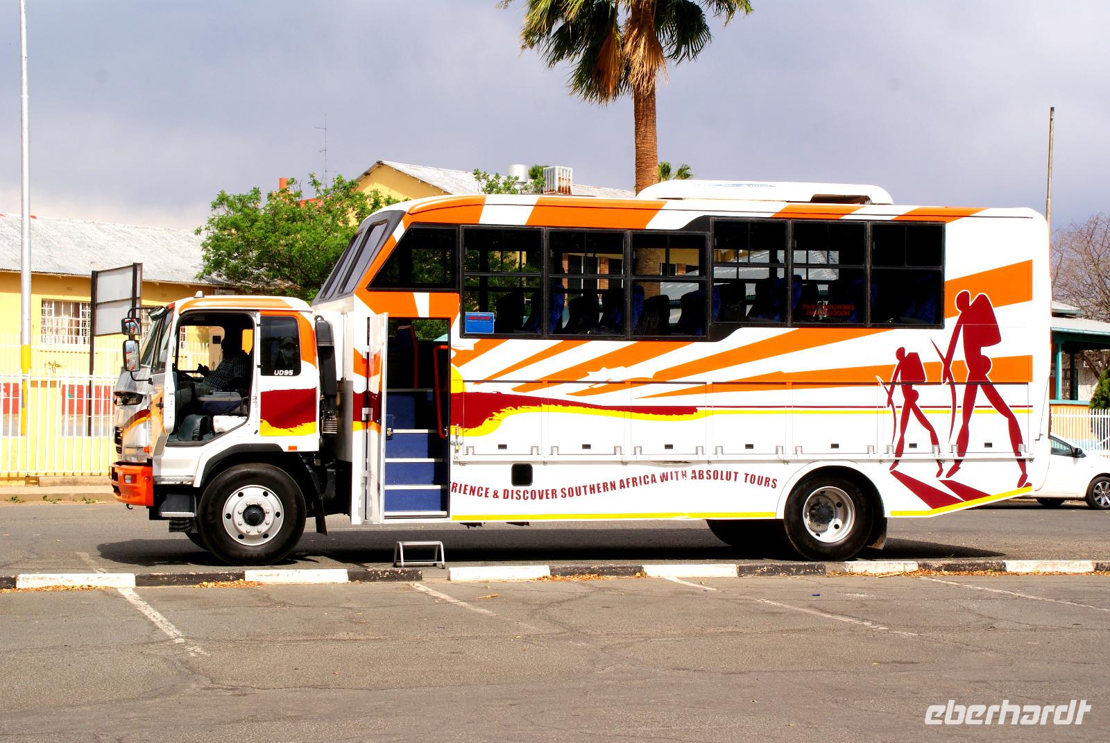 Unser Safaritruck &ndash; &copy; Susanne Schirmann (Eberhardt TRAVEL)