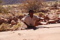 Guide in Twyfelfontein &ndash; &copy; Susanne Schirmann (Eberhardt TRAVEL)