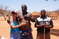 zwei Chiefs und Guide &ndash; &copy; Susanne Schirmann (Eberhardt TRAVEL)