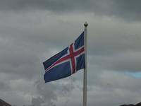 Isländische Flagge &ndash; &copy; Vicky Kern (Eberhardt TRAVEL)