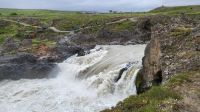 Rundreise Island - Stopp am Godafoss &ndash; &copy; Franziska Bergmann (Eberhardt TRAVEL)