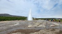 Rundreise Island - Ausflug Goldener Kreis // Strokkur