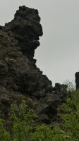 Rundreise Island - Spaziergang im Lava-Labyrinth Dimmuborgir &ndash; &copy; Franziska Bergmann (Eberhardt TRAVEL)