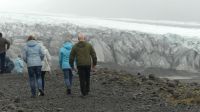 Rundreise Island - Spaziergang zum Skaftafell-Gletscher &ndash; &copy; Franziska Bergmann (Eberhardt TRAVEL)