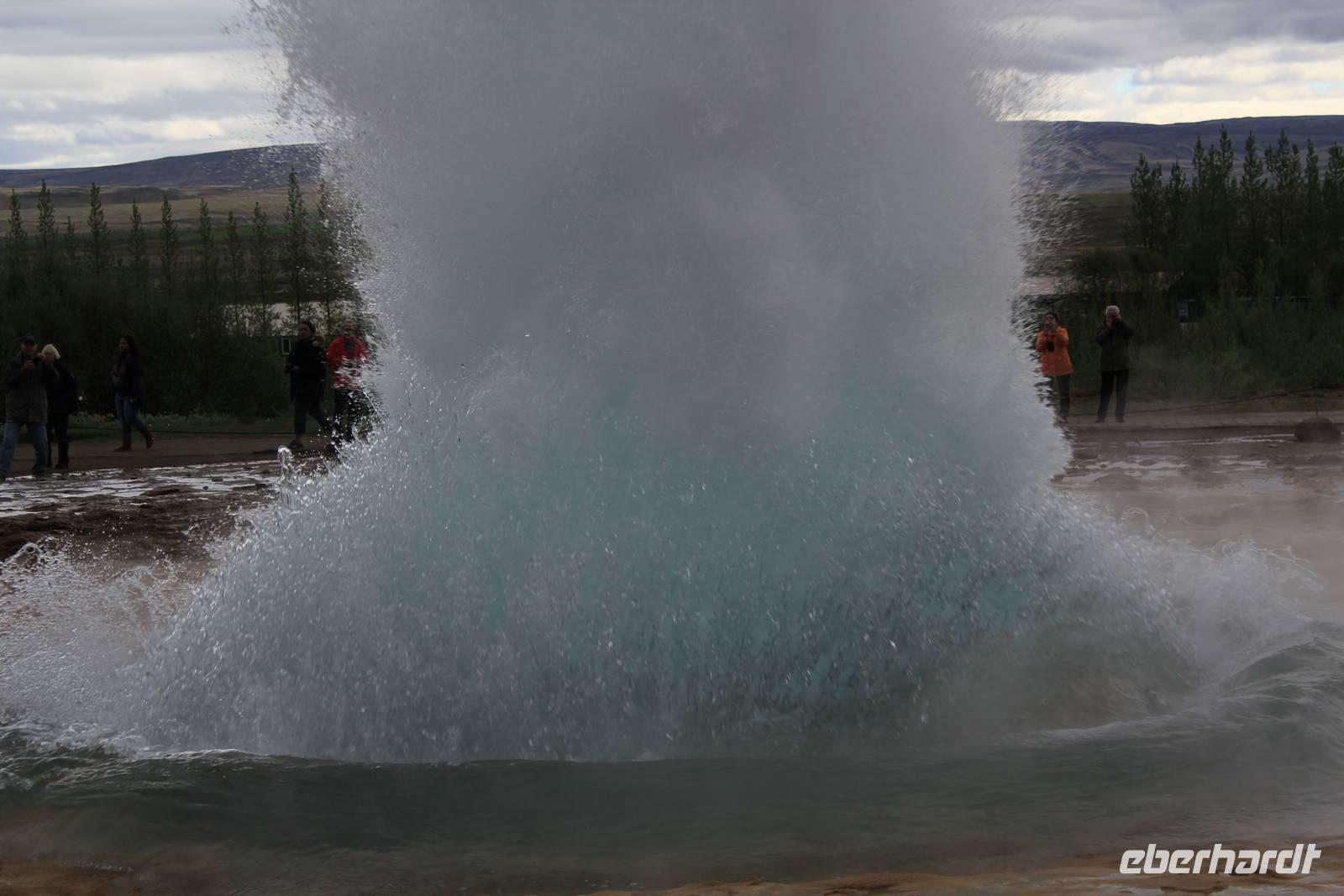 Geysir Strokkur &ndash; &copy; Elisa Müller (Eberhardt TRAVEL)