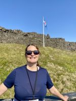 Rundreise Island - Unsere Reiseleiterin Marta Rúnars &ndash; &copy; Heike Wagner (Eberhardt TRAVEL)