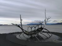 Skulptur Sun Voyager
