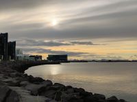 Abendstimmung in Reykjavik  &ndash; &copy; Monika Cortese (Eberhardt TRAVEL)
