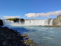 Goðafoss, der Wasserfall der Götter
