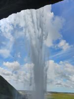 Seljalandsfoss, Wasserfall aus ungewöhnlicher Perspektive 