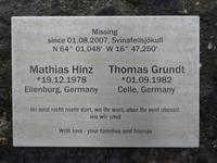Gedenktafel &ndash; &copy; Steve Weinert (Eberhardt TRAVEL)