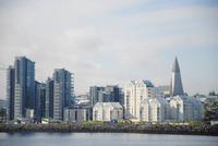 Skyline von Reykjavik vom Schiff Andrea aus
