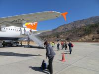 mit Druk Air in Paro &ndash; &copy; Jürgen Schmeißer (Eberhardt TRAVEL)