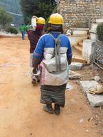 Frauen als Arbeitskräfte in Bhutan &ndash; &copy; Jürgen Schmeißer (Eberhardt TRAVEL)