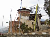 Wehrturm des Paro Dzongs &ndash; &copy; Jürgen Schmeißer (Eberhardt TRAVEL)