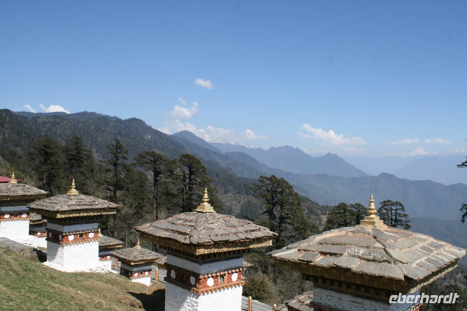 Rückfahrt über den Dochula Pass &ndash; &copy; Vicky Kern (Eberhardt TRAVEL)