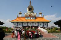 Lumbini - deutsches Kloster &ndash; &copy; Vicky Kern (Eberhardt TRAVEL)