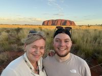 Reiseleitung Monika und Reisebegleiter Leon &ndash; &copy; Leon Prinz (Eberhardt TRAVEL)